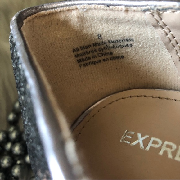 Express glittery heels ❤️❤️❤️❤️ - Picture 4 of 8